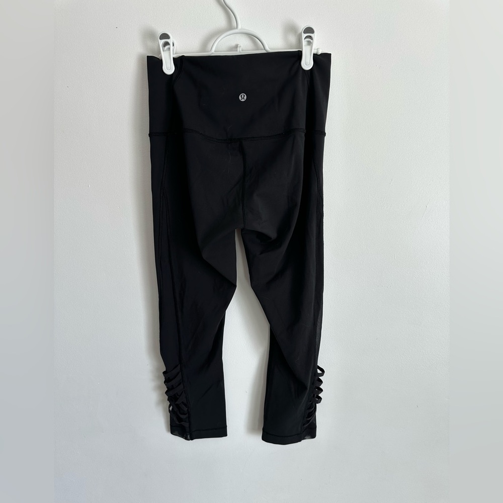 Lululemon Mesh Crop Leggings